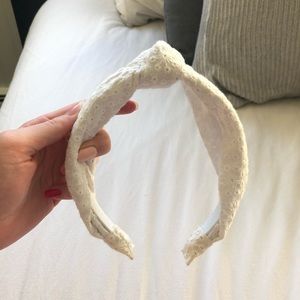Urban outfitters eyelet headband